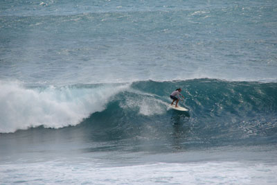 Playa Rosada's reef break